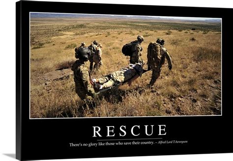 Rescue: Inspirational Quote and Motivational Poster | Great Big Canvas