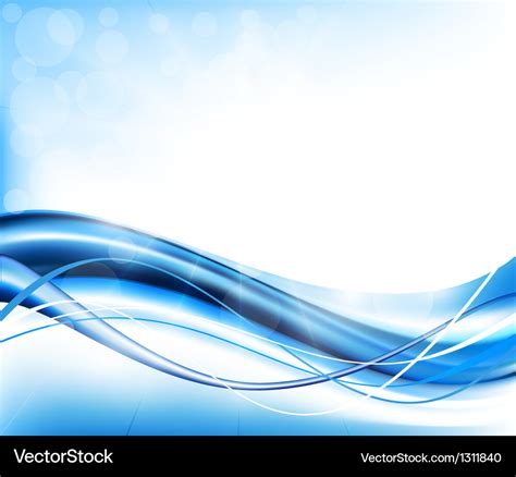 Blue abstract background Royalty Free Vector Image