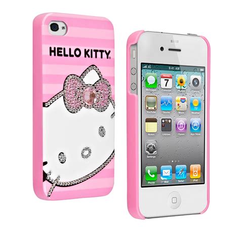 Hello Kitty Hard Cover for Apple iPhone 4, 4S (Pink) - Walmart.com