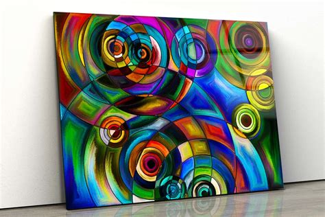 Tempered Glass Wall Art Abstract Wall Art Large Wall Glass - Etsy