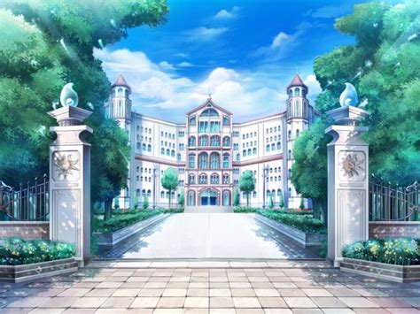 school | Anime places, Anime scenery wallpaper, Anime backgrounds wallpapers