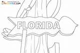 Florida Coloring Pages sketch template
