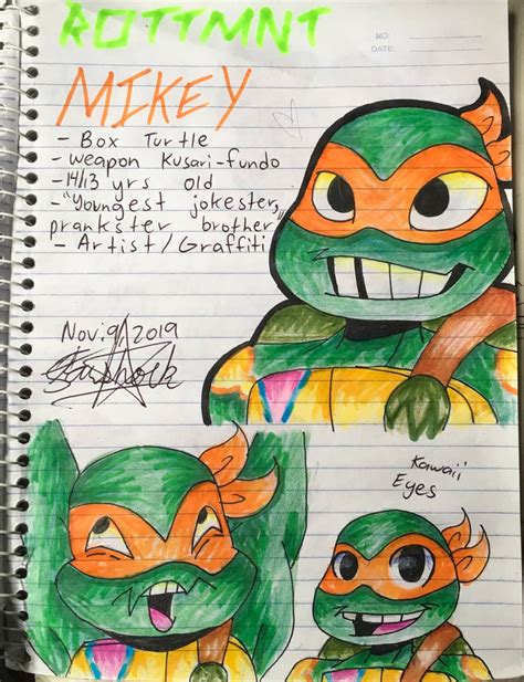 Rottmnt Mikey by MaskyMask2004 on DeviantArt