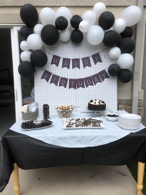 Black And White Party Ideas - flighthigher