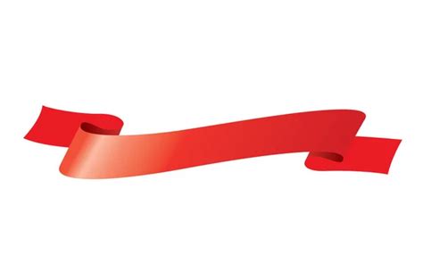 Vector red ribbon Stock Vector by ©artbutenkov 177869740