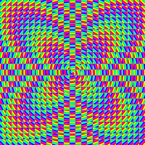 Blast Of Colors Spiral Illusion GIF | GIFDB.com