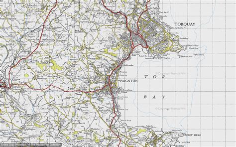 Historic Ordnance Survey Map of Torbay, 1946 - Francis Frith