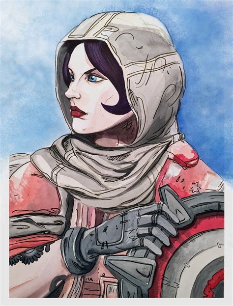 Athena the Gladiator - watercolor fanart : r/Borderlands2