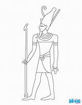 Coloring Egyptian Pharaoh Drawing King Cleopatra Egypt Ancient Pages  sketch template