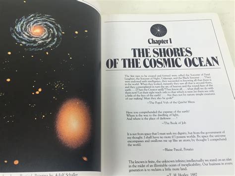 Cosmos Carl Sagan First Edition Book 1980