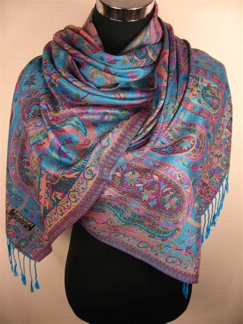 Pashmina Cashmere Scarf Shawl Wrap Shawl Scarves Ponchos Wrap Color Hijab Bandana From ...