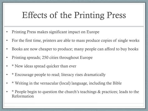 PPT - Gutenberg’s Printing Press PowerPoint Presentation, free download ...