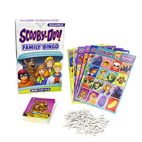 Aquarius Scooby Doo Family Bingo Game - Warehousesoverstock