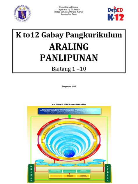 Araling Panlipunan Grades 1-10 Curriculum Guide PDF