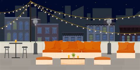 Rooftop Party Night Illustrations, Royalty-Free Vector Graphics & Clip Art - iStock