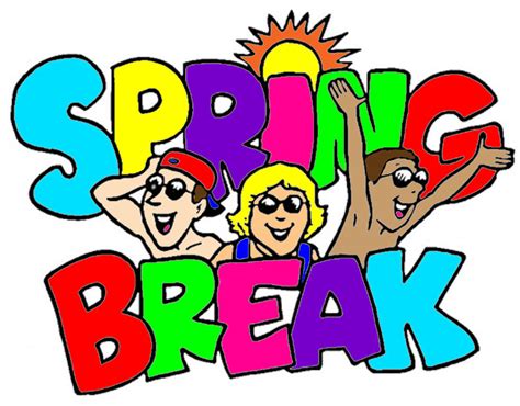 Spring break clip art image #15910