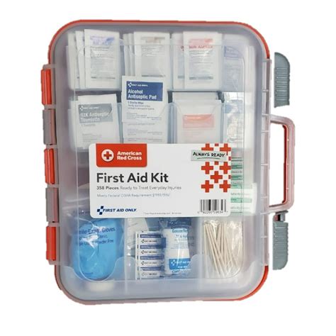 American Red Cross 358 Piece First Aid Kit - Walmart.com - Walmart.com