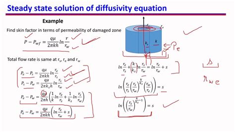 23. Steady state solution of pressure diffusivity equation in oil ...