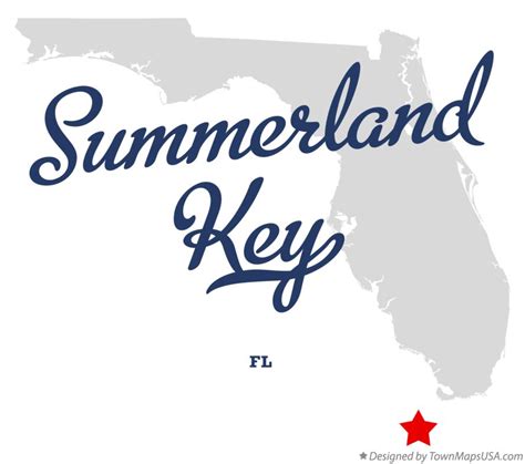 Map of Summerland Key, FL, Florida