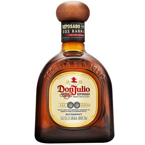 Tequila Don Julio Reposado Dos Barricas 750 ml