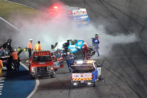 Dramatic photos of Daytona 500 show horrific crash on final lap