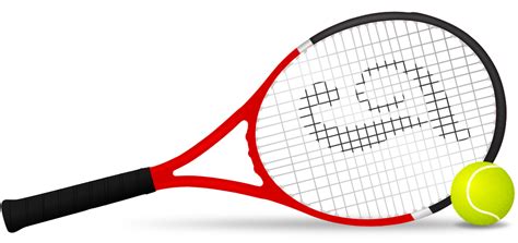 OnlineLabels Clip Art - Tennis