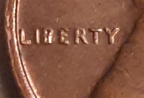 1972 Penny mint mark error B in liberty ? | Coin Talk