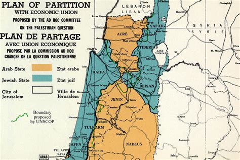 Balfour Declaration Map