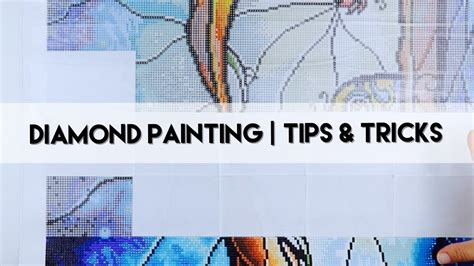 Diamond Painting Tips & Tricks | #12 Cover Paper & Larger Paintings ...