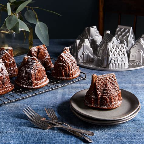 Nordic Ware Cozy Village and Train Baking Pans | Christmas baking, Chocolate peanut butter fudge ...