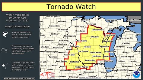 Tornadoes, severe storms possible across Wisconsin on Wednesday