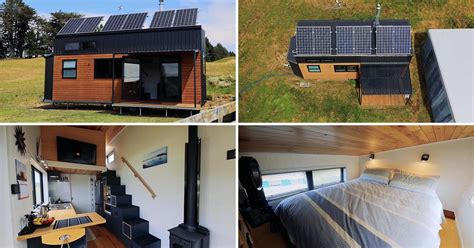 Solar Panels On The Roof Allow This Tiny House To Go Off The Grid