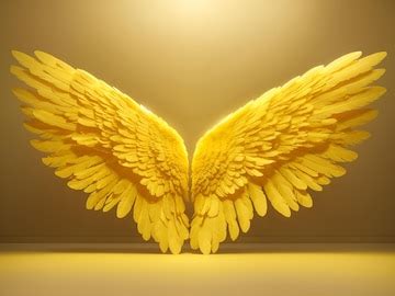 Premium AI Image | Angel Wings Background Digital Backdrop