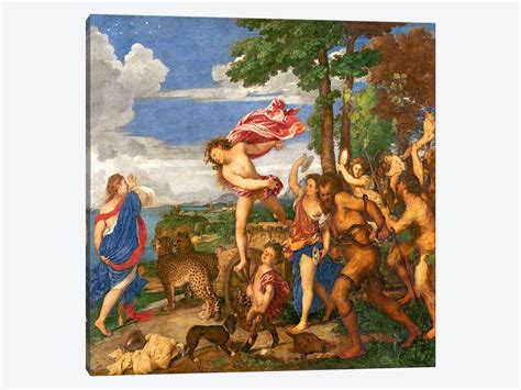 Bacchus and Ariadne, 1520-23 Canvas Print by Titian | iCanvas