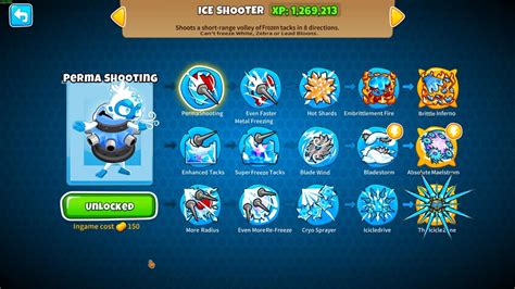 Tower Combination: Ice Monkey + Tack Shooter = Ice Shooter : r/btd6