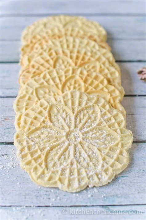 Pizzelle | Italian Waffle Cookies - Kitchen Confidante®