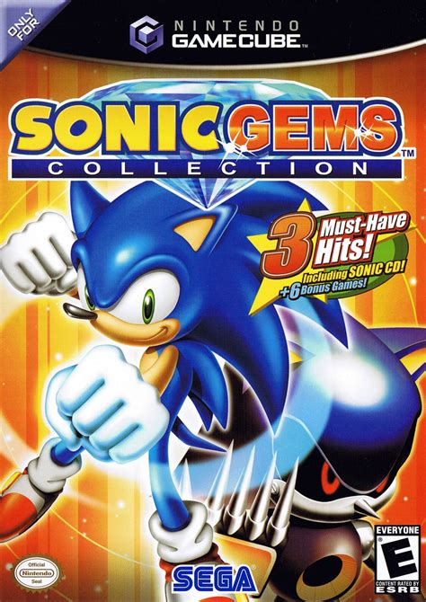 Sonic Gems Collection (GameCube) - Обложки - Gallery - Sonic SCANF