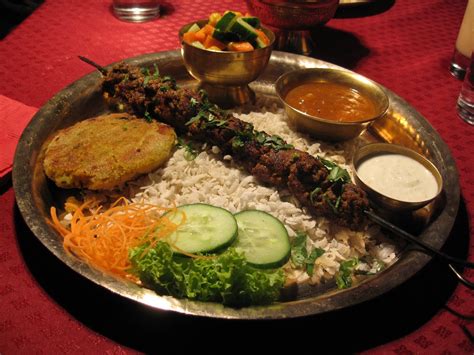 ordered Sekuwa, lamb pieces marinated with Nepali spiced char-grilled to perfection, without ...