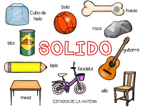 Estupendos diseños de los estados de la materia | Material Educativo