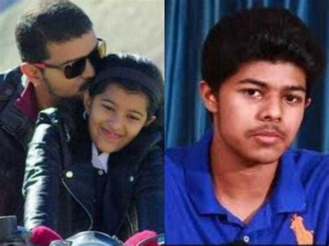 Actor Vijay Daughter Divya Saasha Photos