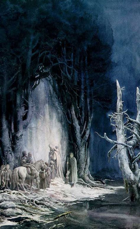 The Lord of the Rings illustrations by Alan Lee - Imgur Jrr Tolkien ...