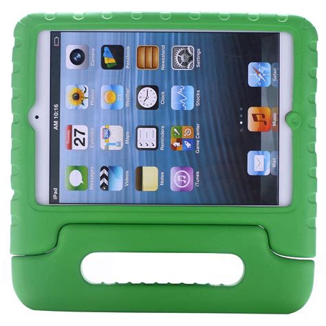 TekDeals iPad 2 3 4 Case for Kids Shock Proof Drop Proof Heavy Duty Foam Case Handle Cover Stand ...