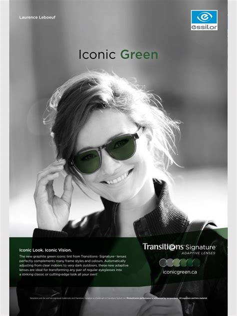 Transitions Iconic Green #Transitionslenses #Transitions | Fashion ...