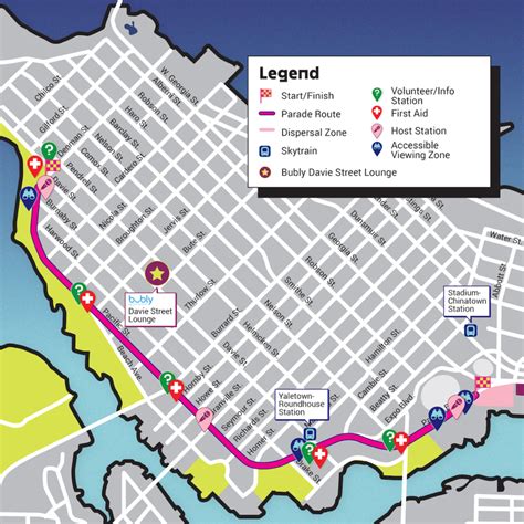 Vancouver Pride Parade Route, Road Closures » Vancouver Blog Miss604
