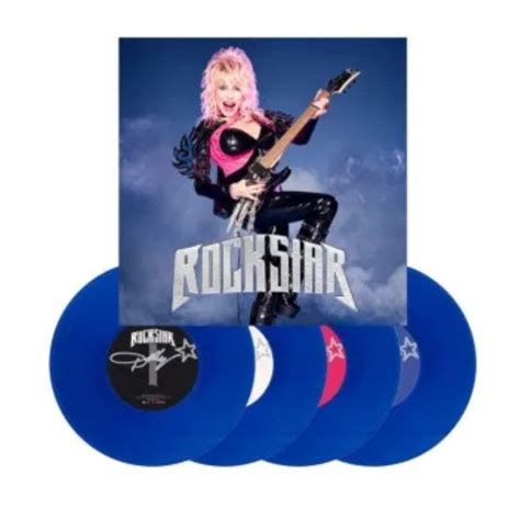 Dolly Parton - Rockstar Exclusive Limited Clear Blue Color Vinyl 4LP ...