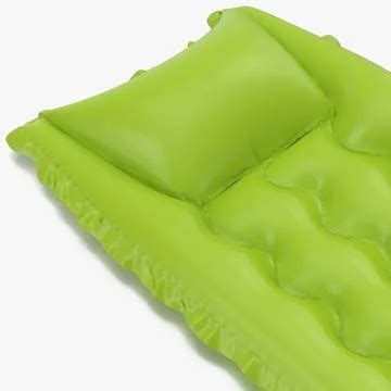 3D Model: Inflatable Air Mattress 2 Green 3D Model #90644619