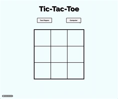 Tic-Tac-Toe-MiniMax | Tic-Tac-Toe implemented in a HTML + CSS ...