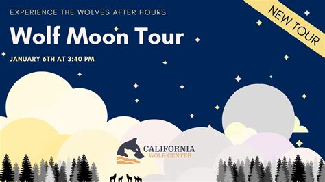 Wolf Moon Tour | California Wolf Center