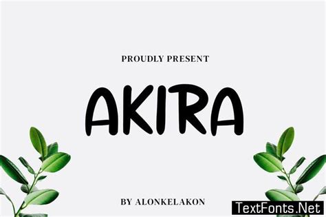 Akira Font