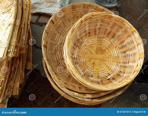 Bamboo Products for Sale at Madiwala Market, Bangalore Stock Image - Image of income, money ...